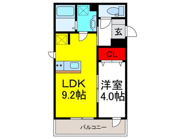 シリウス千里中央の物件間取画像